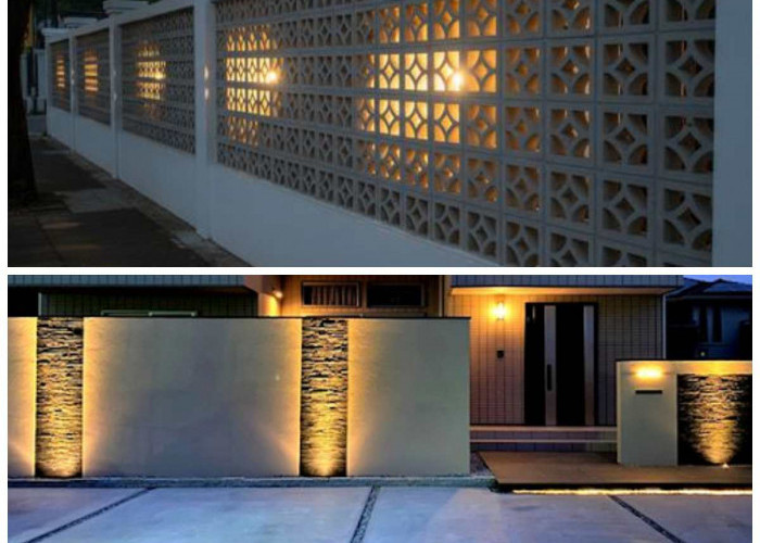 Sulap Rumah Jadi Mewah! Ini 5 Desain Pagar Tembok dengan Lampu Hias yang Wajib Dicoba