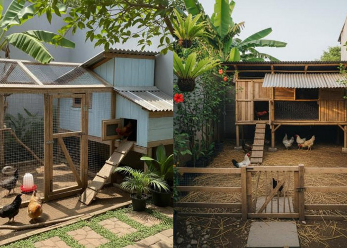 Desain Kandang Ayam Pedaging di Belakang Rumah, Praktis dan Menguntungkan!