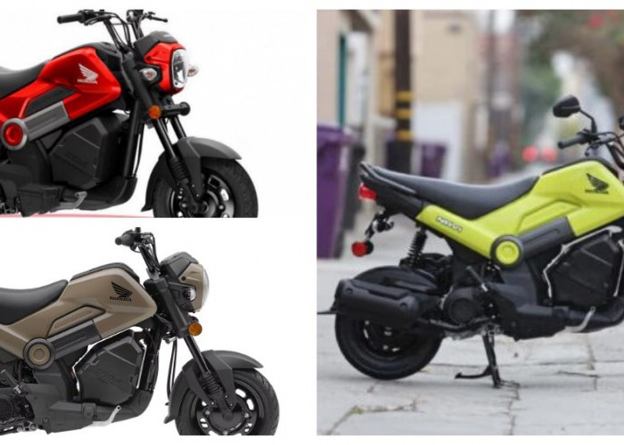 Motor Mini Paling Keren! Honda Navi Tampil Sporty dengan Mesin Matic