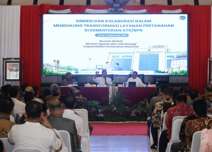 ATR/BPN Percepat Transformasi Layanan Pertanahan, Kepastian Waktu Jadi Prioritas