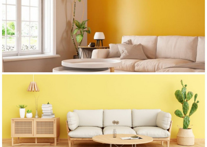 5 Inspirasi Warna Kuning untuk Mempercantik Interior dan Eksterior Rumah