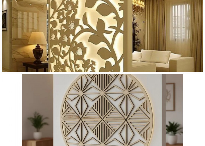 9 Inspirasi Laser Cut Pattern dari Tripleks yang Bikin Dekorasi Interior Makin Estetik dan Modern!