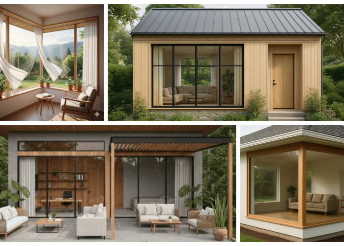 Cahaya Jadi Kunci! 7 Desain Rumah Kecil dengan Jendela Besar yang Bikin Hunian Terlihat Lapang dan Sejuk