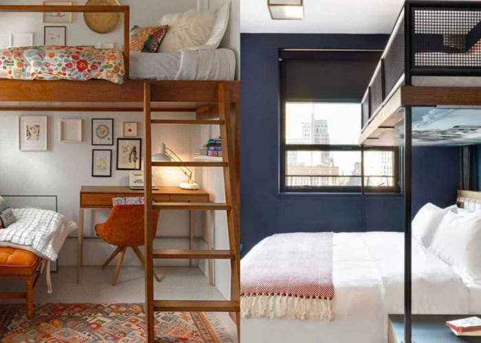 Inspirasi Desain Tempat Tidur Tingkat dengan Penyimpanan Pintar!