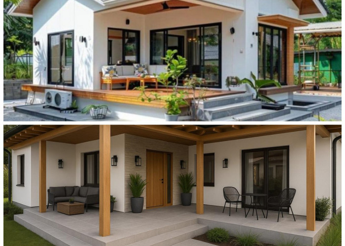 12 Inspirasi Model Teras Rumah Letter L Terbaru 2026, Desain Modern yang Fungsional untuk Lahan Terbatas