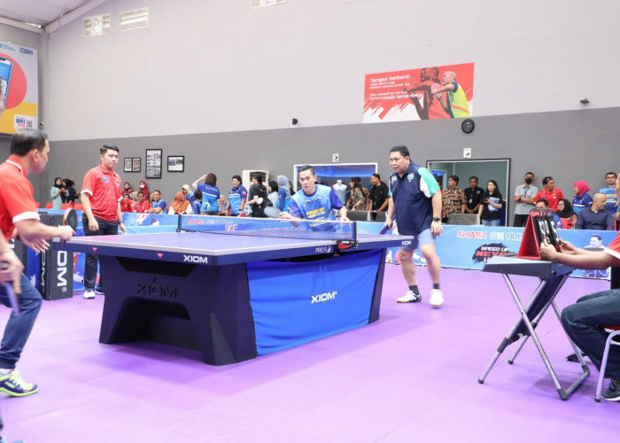 Kepala BNN RI Adakan Pertandingan Tenis Meja di Palembang