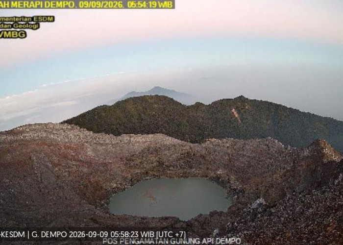 Trekam Tremor, Gunung Dempo Masih Level II Waspada 