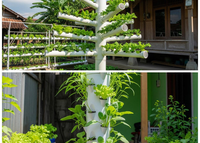 Solusi Lahan Sempit 2026: Cara Rakit Tower Garden PVC, Hemat Air 90% dan Panen Tiap Hari!