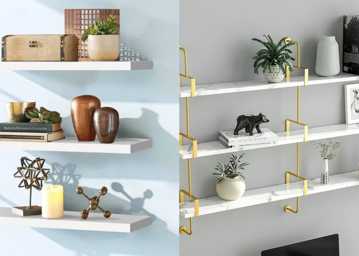 Rak Buku Minimalis Modern Multifungsi, Hemat Tempat dan Enak Dipandang!