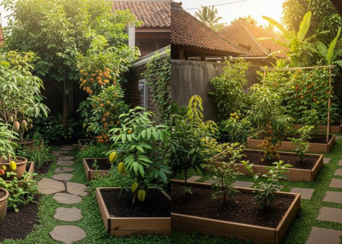 Kreatif! Cara Menata Kebun Buah Mini di Halaman yang Sempit