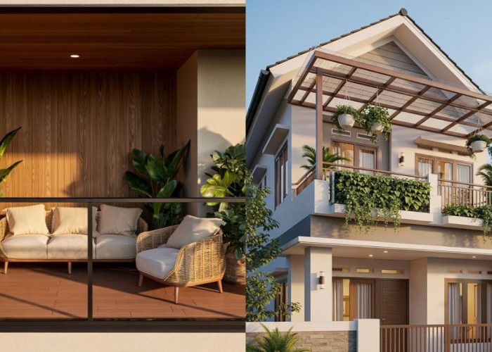 Fasad Balkon Rumah Terbaru 2026, Desain Modern yang Estetik dan Fungsional!