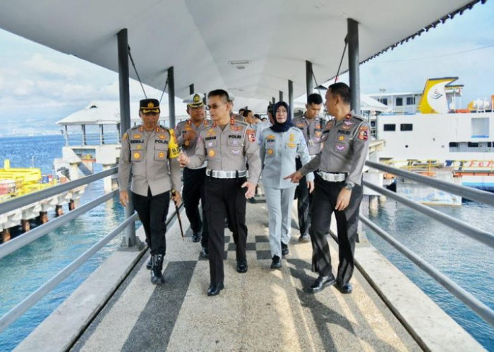 Kakorlantas Tinjau Pelabuhan Gilimanuk Bali, Survey Pengamanan Arus Lalin Jelang Nataru