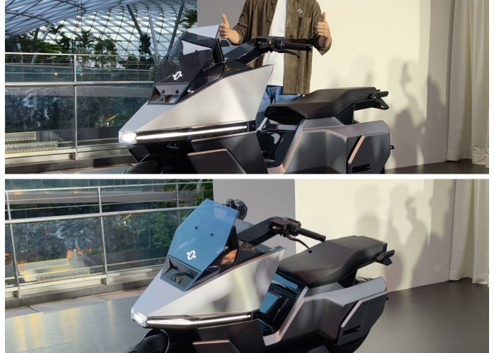 Bisa Berdiri dan Jalan Sendiri! Cek Harga Motor Listrik Pintar Omoway Omo X Sekarang