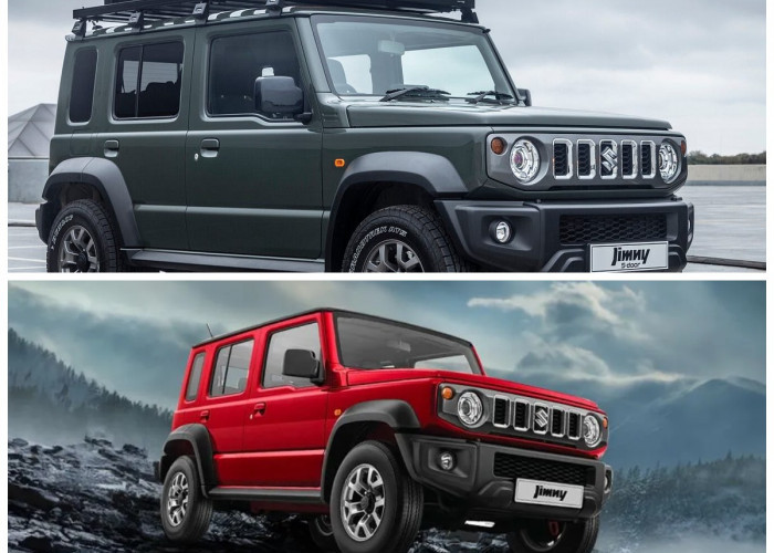 Suzuki Jimny 5 Pintu 2024: Perpaduan Sempurna Antara Desain dan Kegunaan!