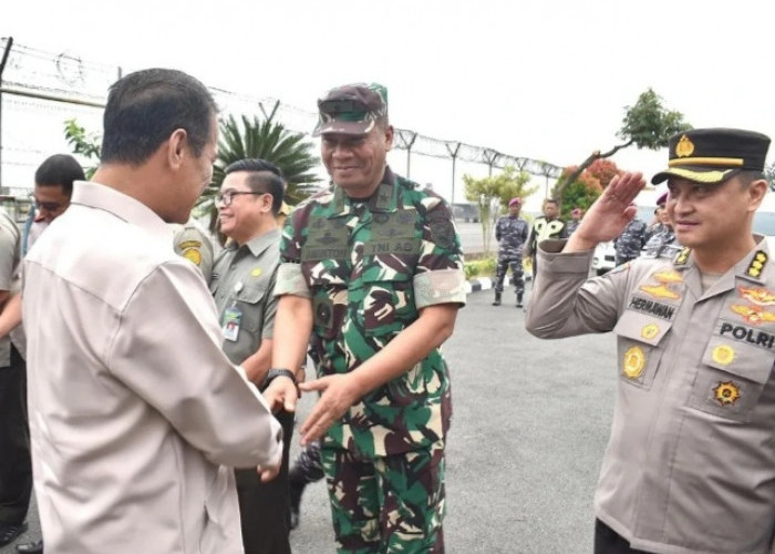 Perkuat Sinergi Ketahanan Pangan, Kasdam II/Swj Sambut Kunker Mentan RI di Lampung