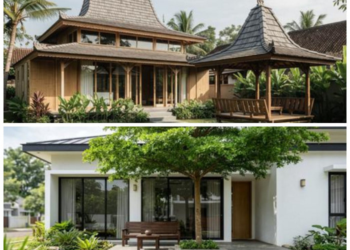 Desain Hunian Japandi Modern: Ide Teras Mini dan Tanaman Ketapang Kencana untuk Rumah Asri