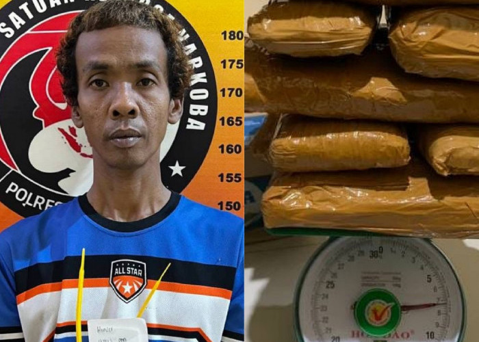 Ganja Empat Lawang Gagal Masuk Palembang, Kurirnya Diupah 5 Juta
