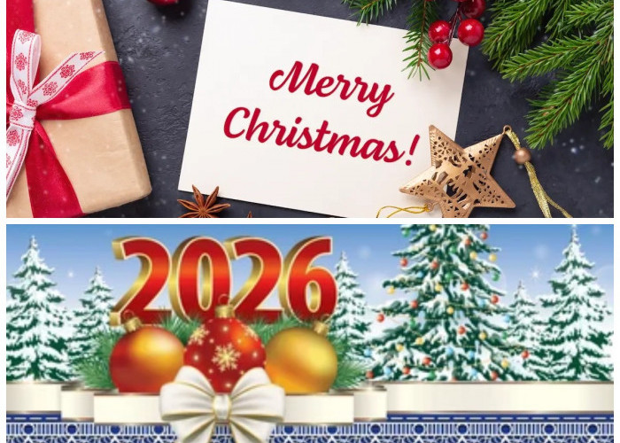 Kumpulan Ucapan Natal dan Tahun Baru 2026 Paling Berkesan, Lengkap dengan Kata Bijak & Twibbon Keren