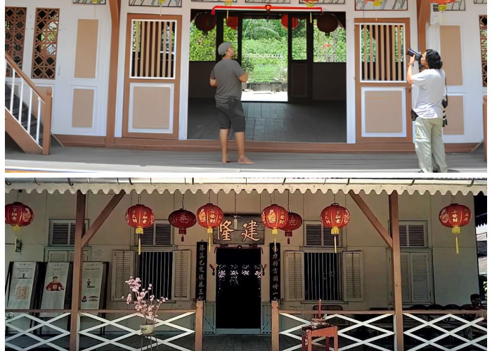 Berusia 125 Tahun! Inilah Rumah Tua Keluarga Marga Tjhia di Singkawang 