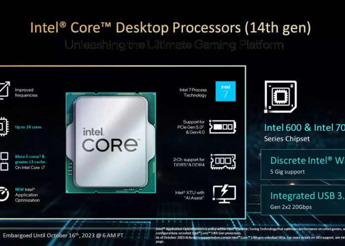 Mengupas Tuntas Keunggulan Prosesor Intel Core Generasi ke-14 untuk Desktop