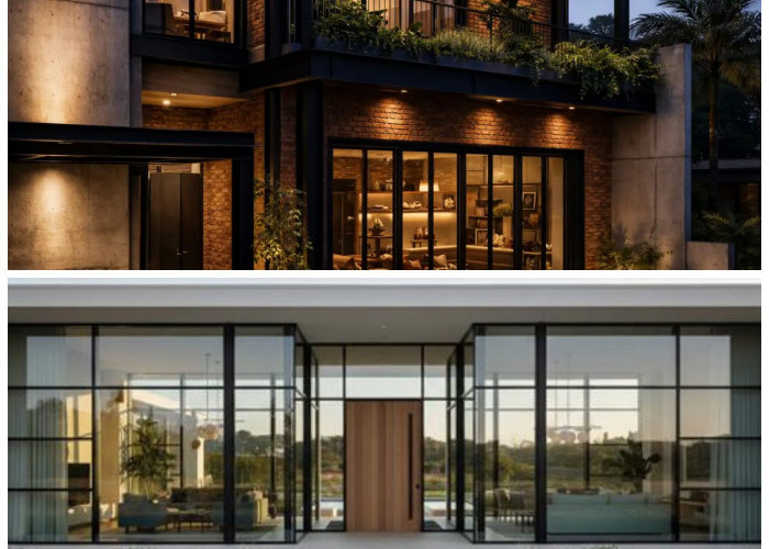 5 Inspirasi Desain Rumah dengan Fasad Kaca 2026: Tampilan Modern yang Terlihat Futuristik