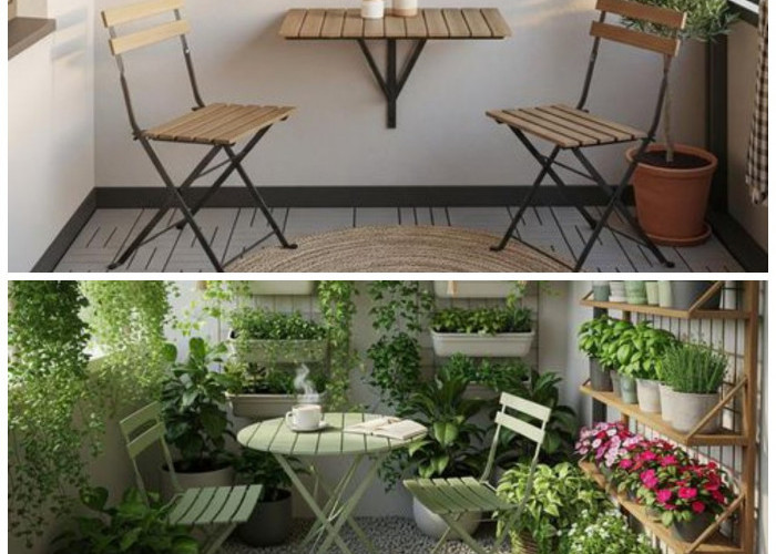 Balkon Kamar Sempit? Begini Cara Mengubahnya Jadi Coffee Corner Instagramable
