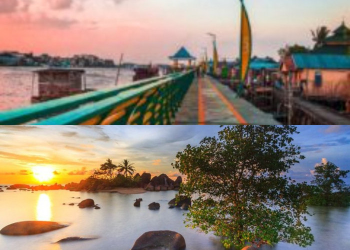 Tanjung Bajau Beach Suguhkan Keindahan Wisata Senja yang Menawan 