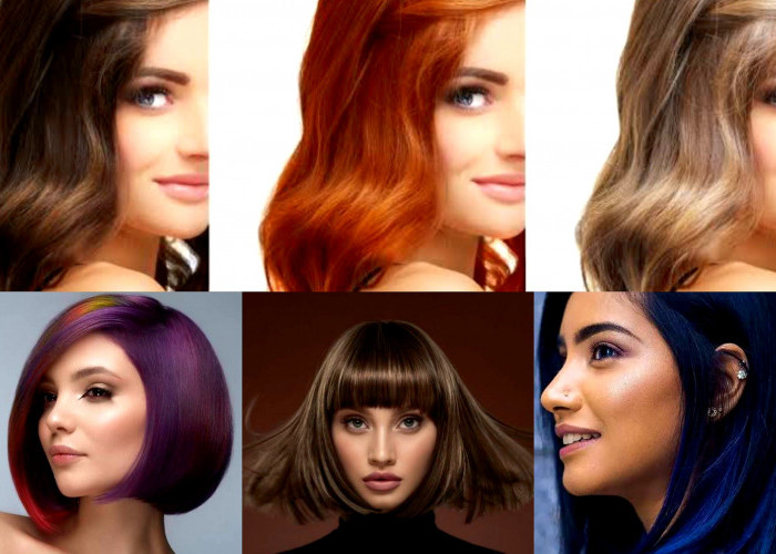 10 Inspirasi Warna Rambut Cocok Untuk Kulit Si Sawo Matang