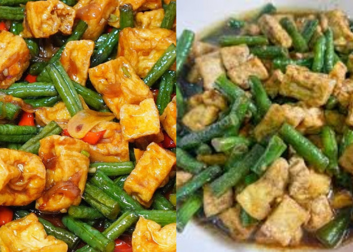 Inilah Resep Tumis Kacang Panjang dan Tahu, Enak Dan Sangat Praktis!