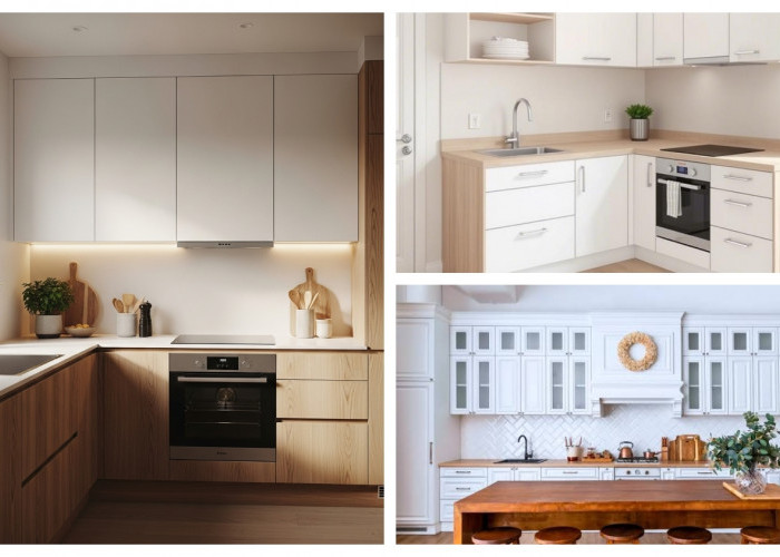 Anti Berantakan! Ini 10 Model Lemari Dapur Minimalis 2025 yang Lagi Tren
