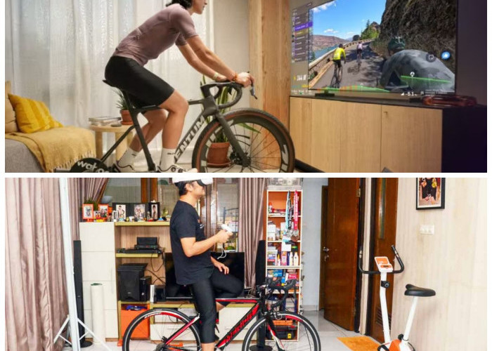 Sensasi Baru Bersepeda: Gowes Virtual 360 Derajat Serasa di Arena Balap Sungguhan