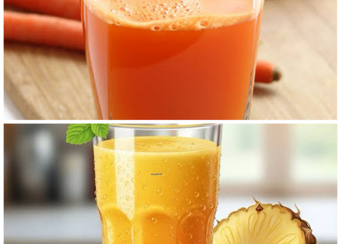 Khasiat Jus Wortel dan Nanas untuk Menjaga Kebugaran Tubuh Secara Alami!