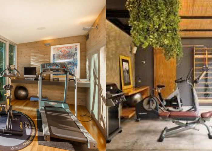 Konsep Ruang Olahraga Rumah: Kombinasi Gym Indoor dan Outdoor yang Efektif!