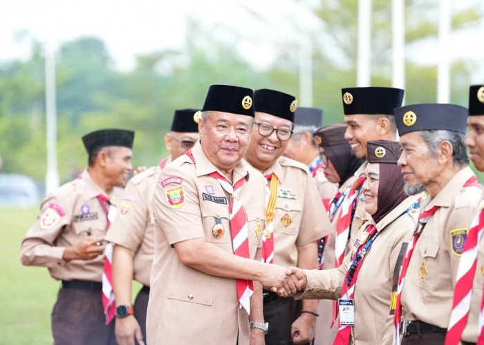 Buka Jambore Daerah IX, Wagub Sumsel Cik Ujang Ajak Pramuka Jadi Pelopor Teknologi dan Mandiri Pangan