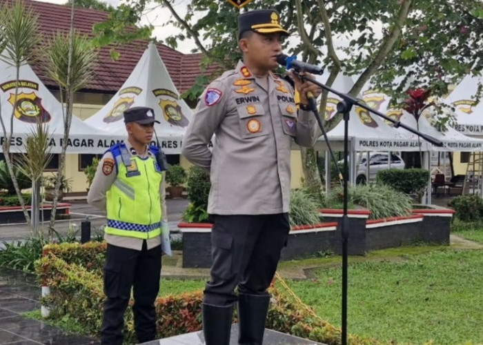 Fokus Pengamanan di Objek Wisata, Polres Pagar Alam Berikan Kenyamanan Berwisata