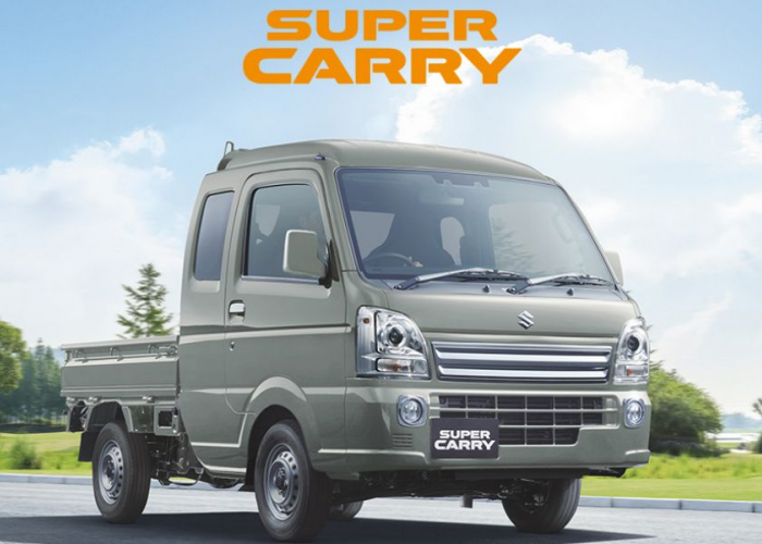 Roll Cage dan Pipa Tubular Hitam, Transformasi Eksterior Suzuki Super Carry Terbaru