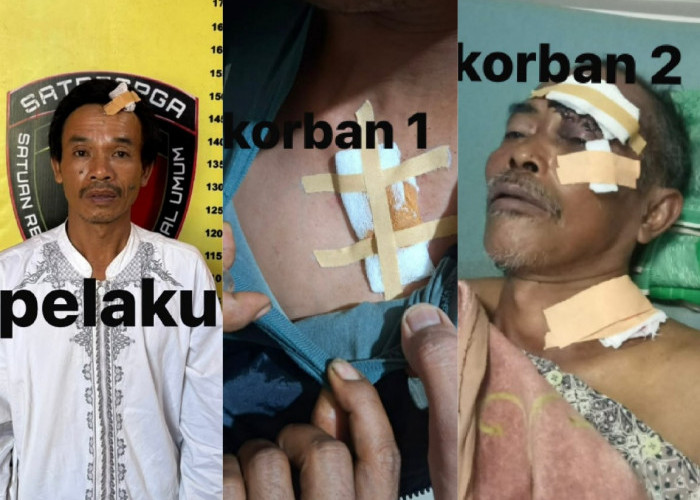 Mertua dan Ipar Nyaris Tewas Diserang Menantu