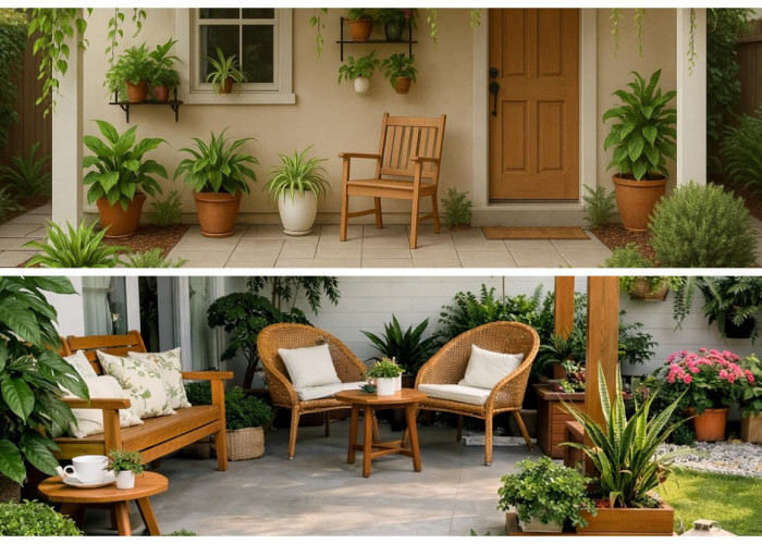 Sulap Area Depan Jadi Oase! 10 Inspirasi Teras Rumah Asri dengan Taman Mini yang Memukau dan Bikin Betah