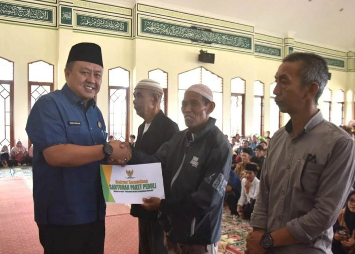 Baznas Kota Pagar Alam Salurkan Zakat untuk 742 Mustahiq di Bulan Suci Ramadhan