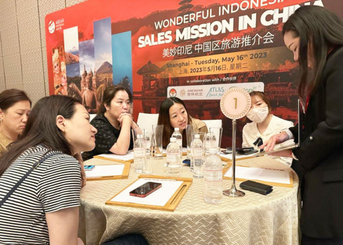 Misi Penjualan Jaring Wisman Shanghai dan Hangzhou Digelar Kemenparekraf