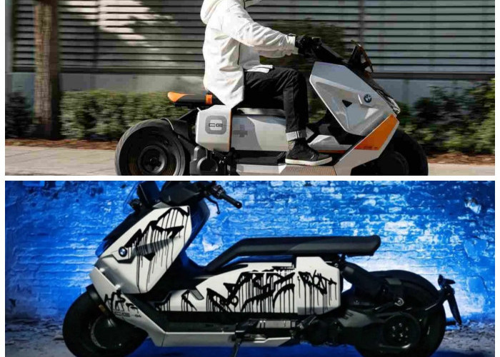 Tampil Nyentrik dan Modern! BMW CE-04 Jadi Ikon Desain Motor Listrik Masa Depan