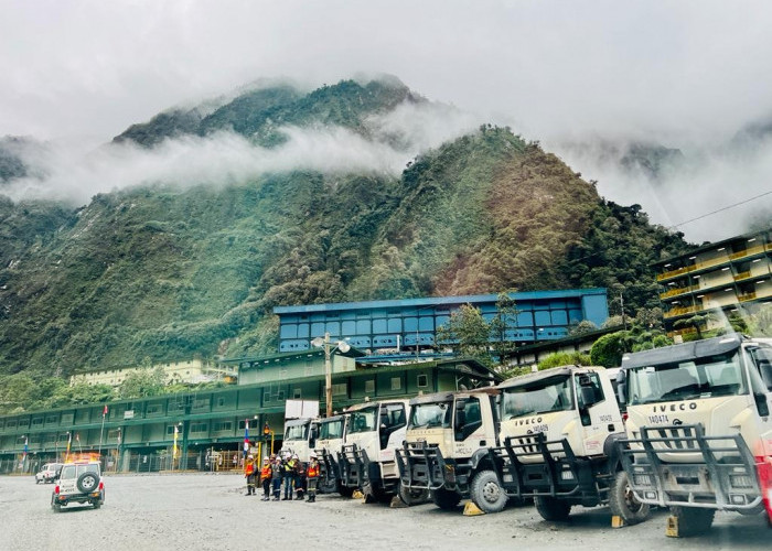 Tiba di Grasberg, Presiden Melihat Sejarah Pertambangan PT. Freeport Indonesia