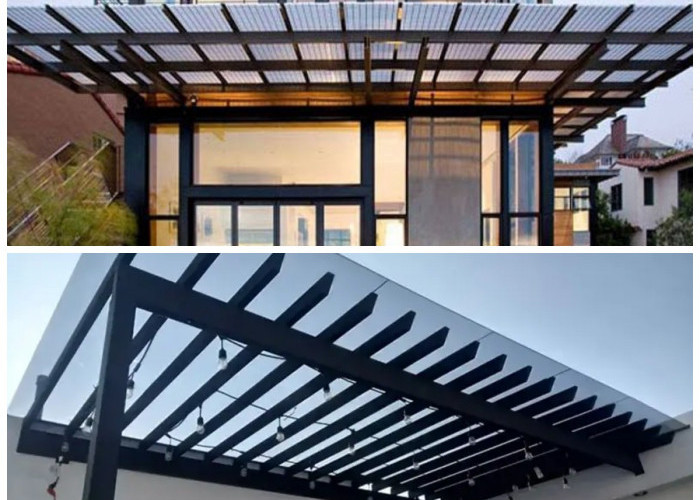 Tampil Rapi & Awet, Ini 10 Inspirasi Kanopi Spandek Minimalis untuk Rumah Masa Kini