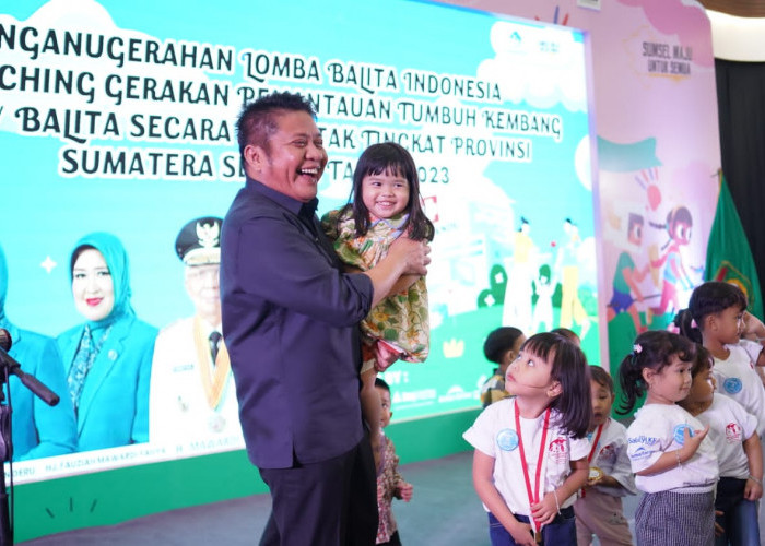  Cegah Anak Stunting, Pemprov Sumsel Launching Gerakan Pamantauan Tumbuh Kembang Balita Se-Sumsel