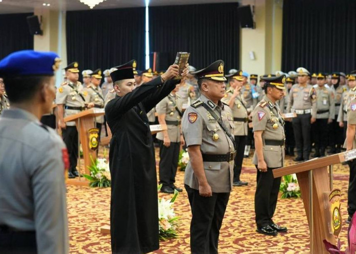 Hadiri Sertijab Kapolres, Begini Arahan Kapolda Sumsel 