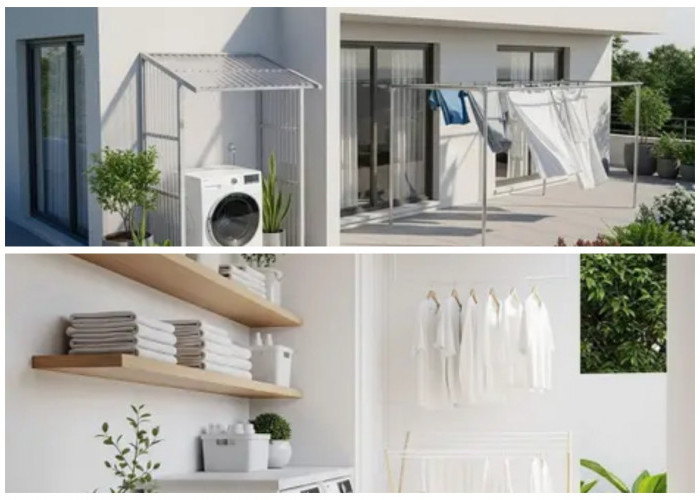 Tips Cerdas Menata Ruang Cuci Jemur di Hunian Sempit: Tetap Rapi Tanpa Mengorbankan Estetika