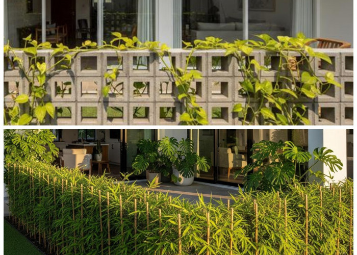 Hunian Lebih Asri! Inspirasi Teras Rumah dengan Pagar Tanaman Hidup Tren 2026