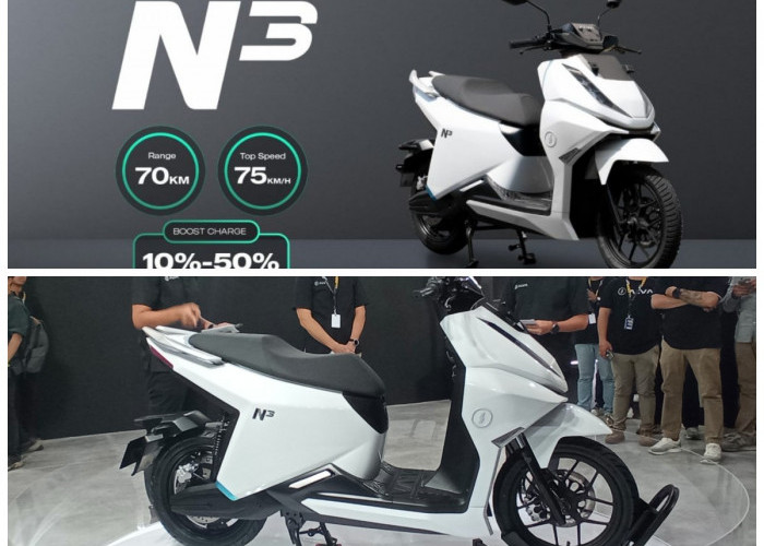 Alva N3! Motor Listrik Ramah Lingkungan dengan Harga Terjangkau, Hanya Rp11 Juta