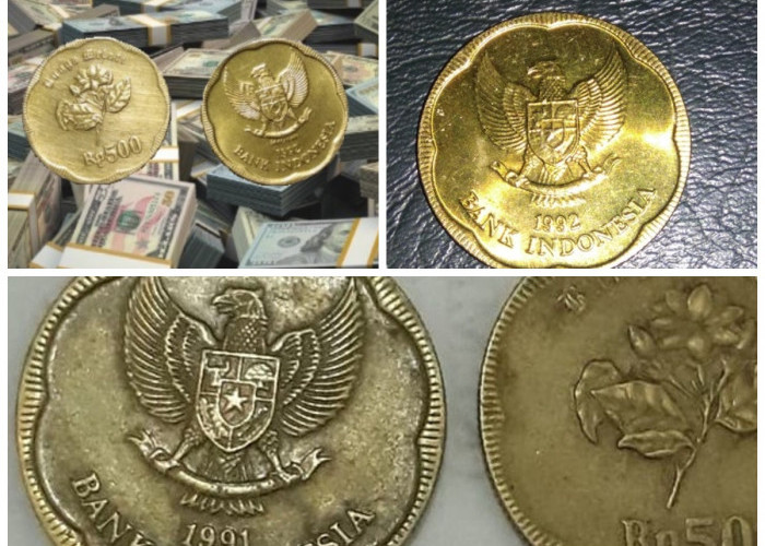 Berharga Tinggi, Jual Koin Kuno Rp500 Melati Jenis Ini dengan Harga Fantastis!