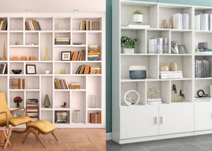 Desain Rak Buku Minimalis Modern, Estetik dan Cocok untuk Semua Ruangan!